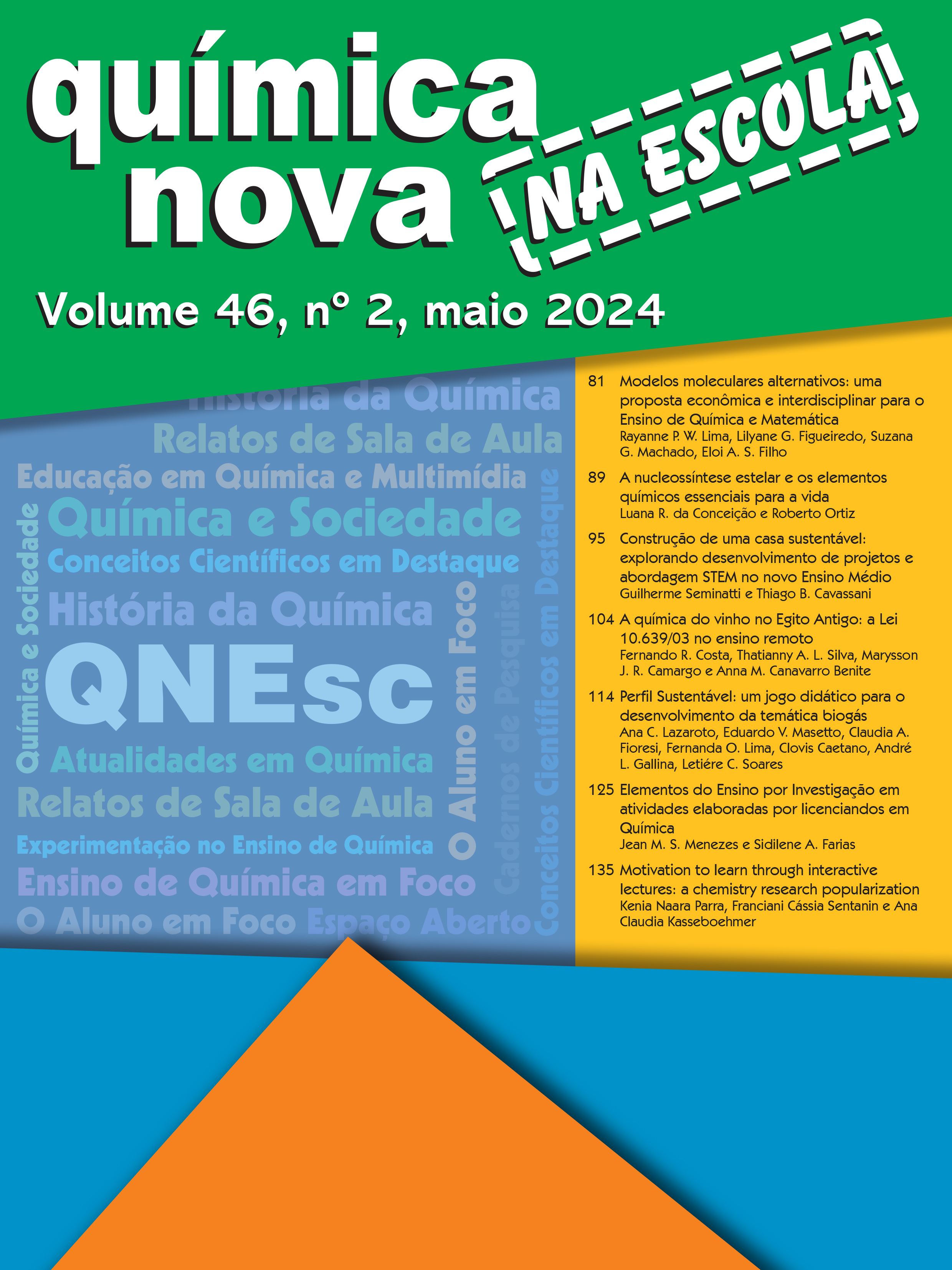 QNEsc Vol. 46 N<sup><u>o</u></sup> 2