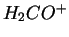 $H_2CO^+$